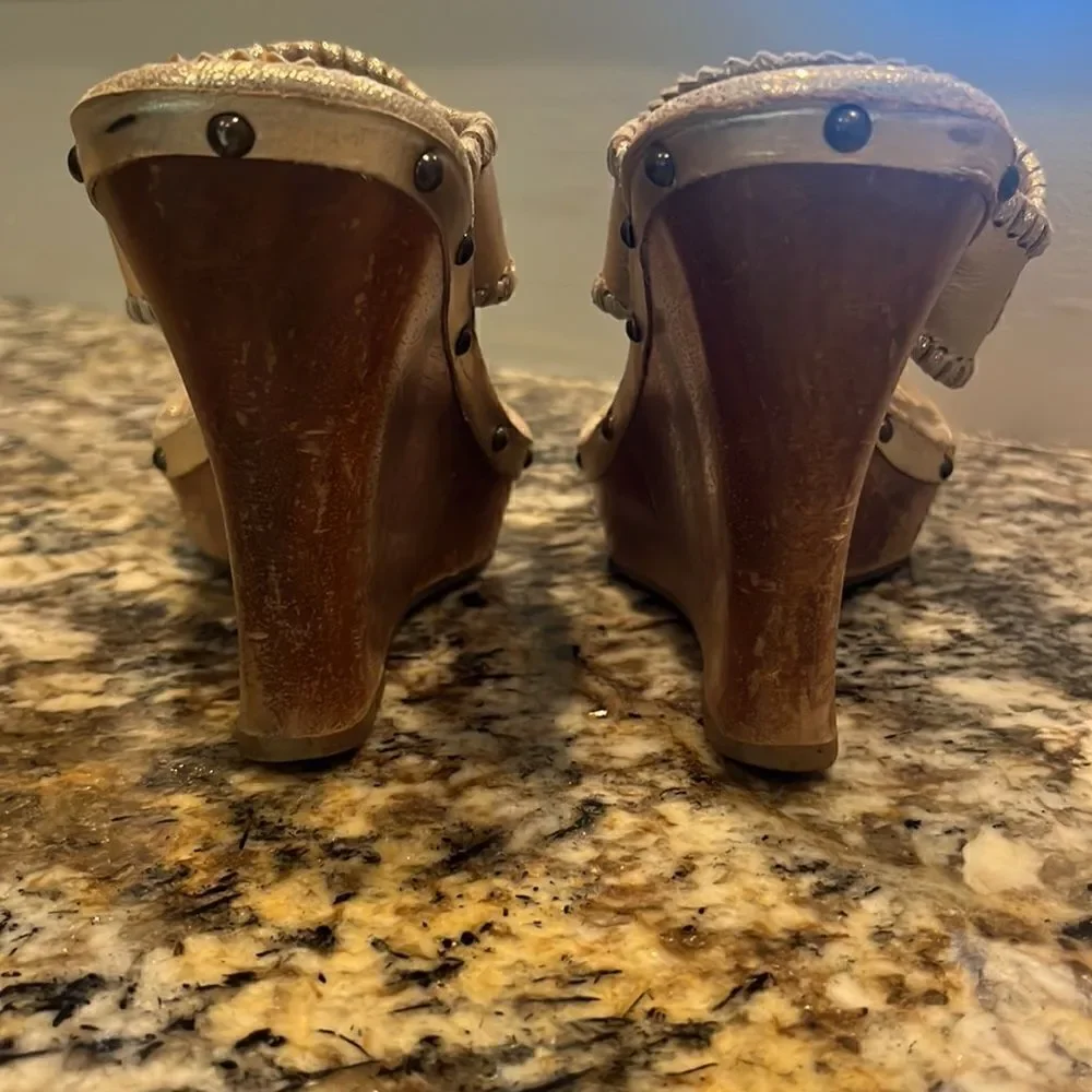 Jack Rogers Heeled Wedges